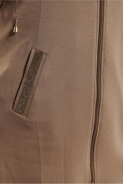 Alvina 20646 Model Zipper and Trousers Suit