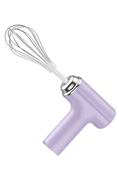 Sunhome Hand Mixer, Cordless Electric Whisk with 3-Speed Self-Control, for Butter Tarts, Cakes, Cookies
