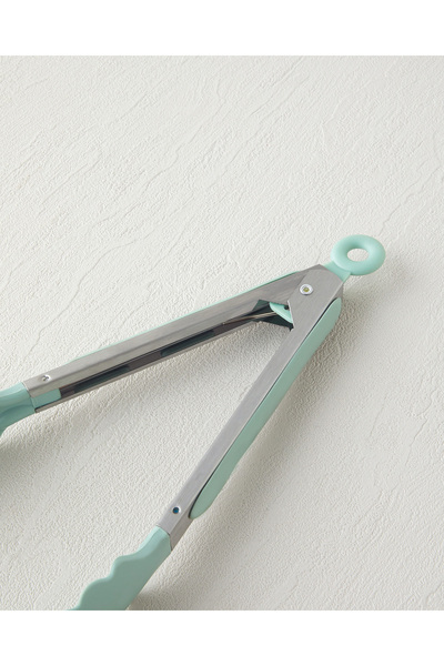 English Home Bioni Stainless Steel Tongs 28 cm Green
