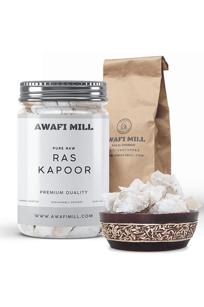 AWAFI MILL Ras kapoor | Mercuric Camphor Salt - Bottle of 100 gram / 3.5 Oz