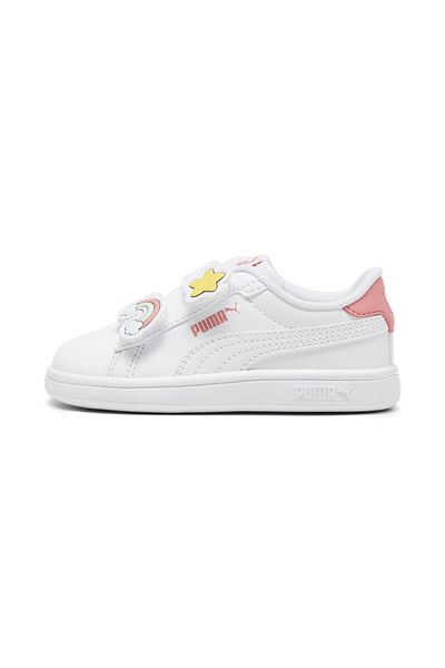 Puma Smash 3.0 Badges Baby White Sneakers