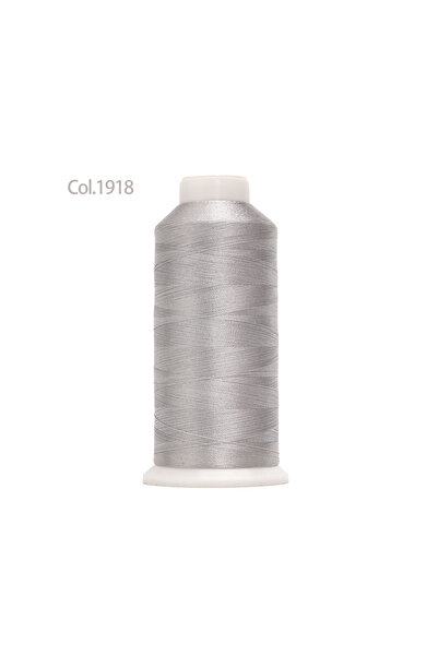 Choice 1918 Grey 40 Weight 120D/2 Polyester Embroidery Thread 4000 Meter Brot...