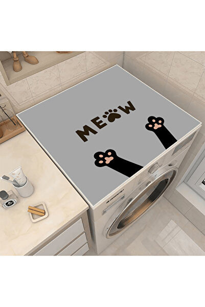 Nuva Home Paw Printed Washing Machine Dryer Cover - Non-Slip, Washable, Stain...