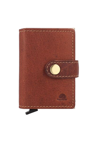 Greenburry Vintage Wallet RFID protection Leather 10 cm