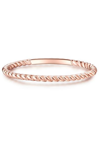 Glanzstücke München Silberring Ring Sterling Silber Roségold