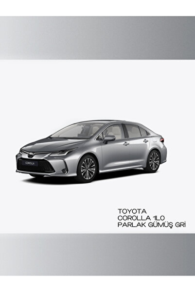 Gloss Detailing Toyota Corolla 1L0 Parlak Gümüş Gri - Profesyonel Çizik Ve Ta...