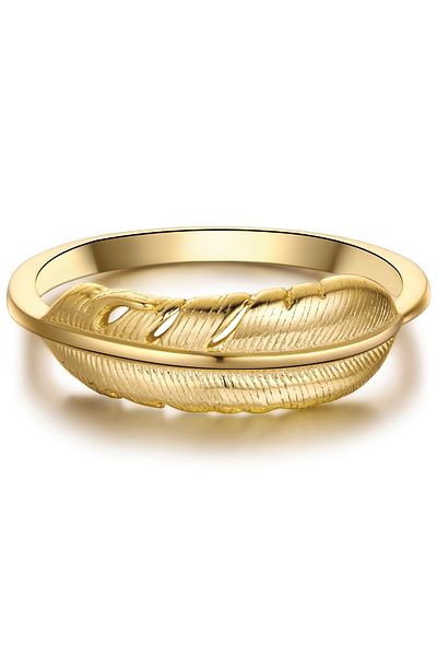 Rafaela Donata Silberring Ring Sterling Silber Gelbgold