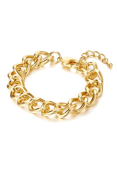 Lulu & Jane Modeschmuckarmband Armband Gelbgold