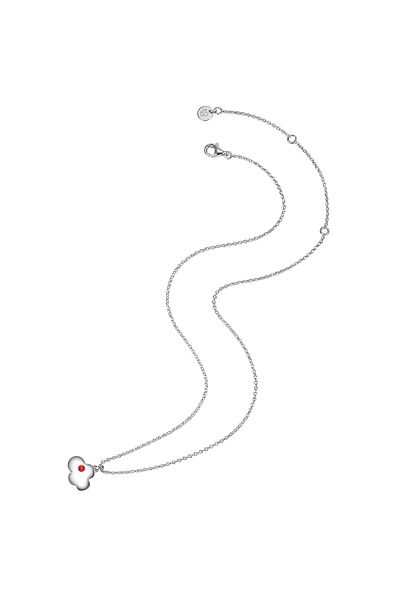 Glanzstücke München Silberhalskette Kette Anhänger Sterling Silber Zirkonya çürüklüğü ile