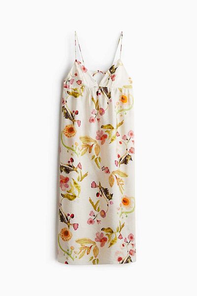 H&M Tie-detail maxi dress