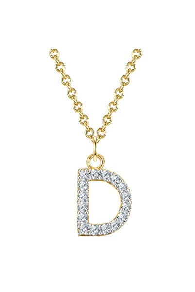 Glanzstücke München Silberhalskette Kette mit Anhänger Sterling Silber gelbgo...