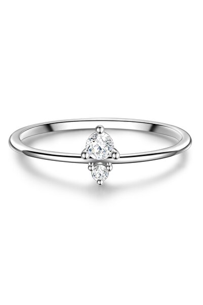 Glanzstücke München Silberring Ring Sterling Silber Zirkonia weiß