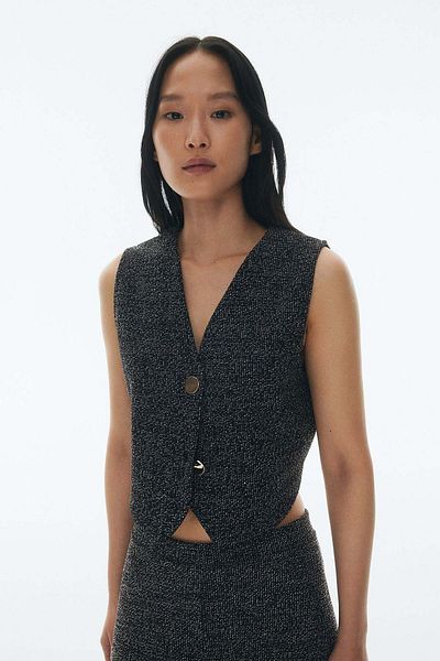 H&M Bouclé waistcoat