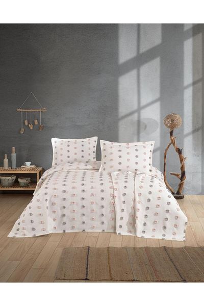 Stylish Home BED BLANKET 240 x 260 WITH 2 PILLOWCASE 50 x 70 EVSAN