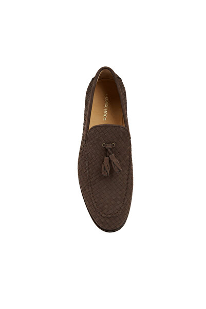 George Hogg Kahverengi Erkek Deri Loafer