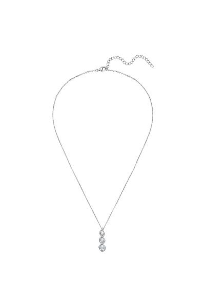 Rafaela Donata Silberhalskette Kette Mit Anhänger Sterling Silber Zirkonia Weiß