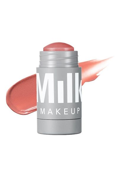 Milk Makeup Lip and Cheek Tint - Pigmented Cream Stick - Natural Vegan Formula - 6ml (Werk - Dusty R