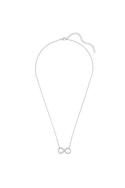 Rafaela Donata Silberhalskette Kette Mit Anhänger Sterling Silber Zirkonia Weiß