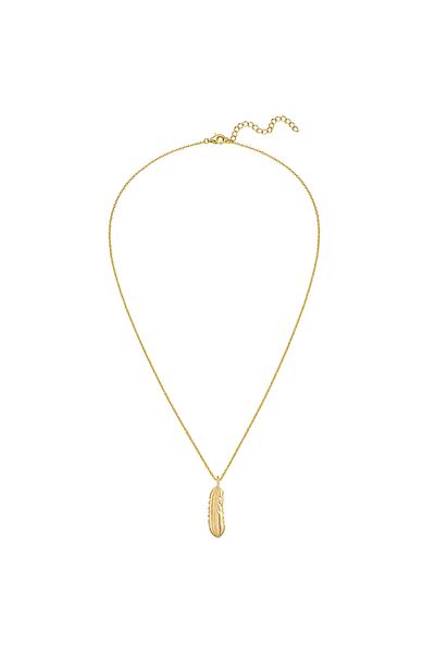 Rafaela Donata Silberhalskette Kette Mit Anhänger Sterling Silber Gelbgold