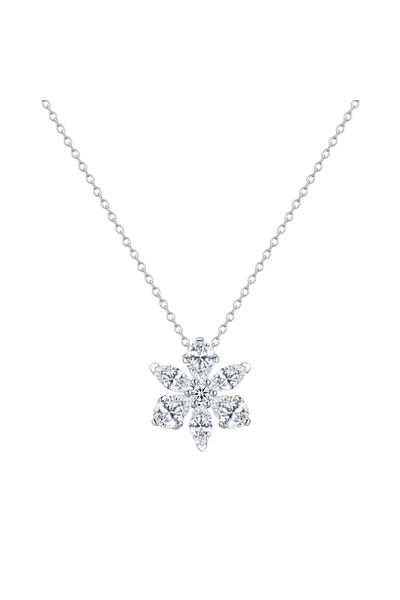 Rafaela Donata Silberhalskette Kette Mit Anhänger Sterling Silber Zirkonia Weiß