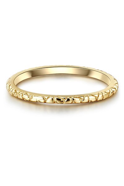 Glanzstücke München Silberring Ring Sterling Silber Gelbgold