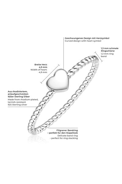 Glanzstücke München Silberring Ring Sterling Silber