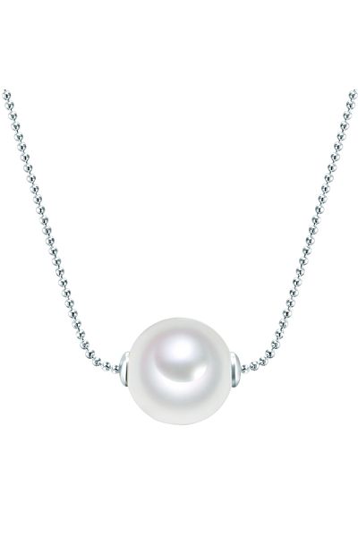 Lulu & Jane Perlenhalskette Kette Muschelkernperle Weiß
