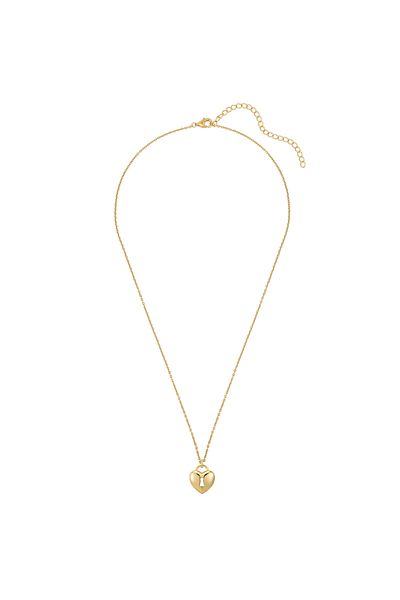 Rafaela Donata Silberhalskette Kette Mit Anhänger Sterling Silber Gelbgold