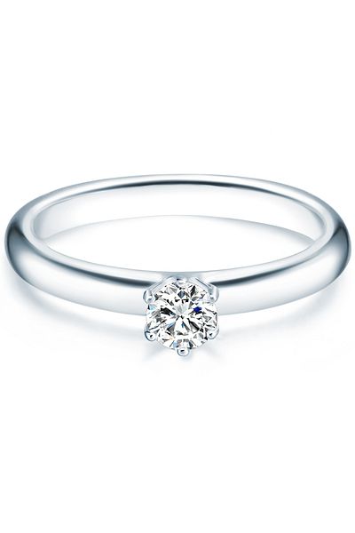 Trilani Silberring Ring Sterling Silber Zirkonia Weiß
