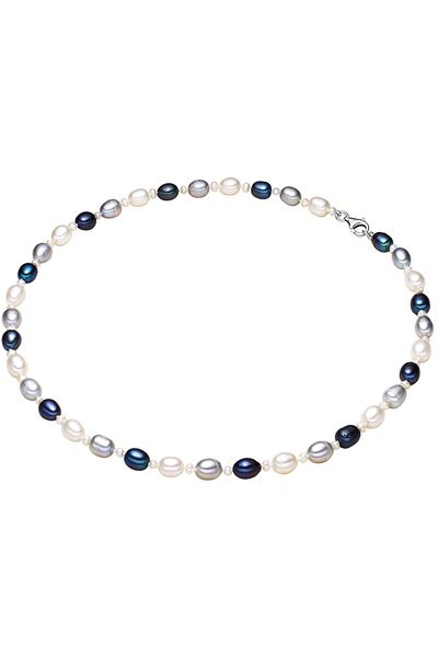 Valero Pearls Perlenhalskette Kette Süßwasser-zuchtperle Multicolor