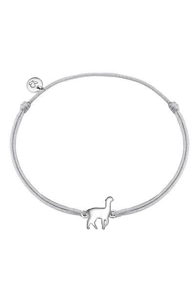 Glanzstücke München Textilarmband Armband Sterling Silber