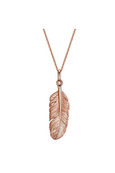 Glanzstücke München Silberhalskette Kette mit Anhänger Sterling Silber roségold
