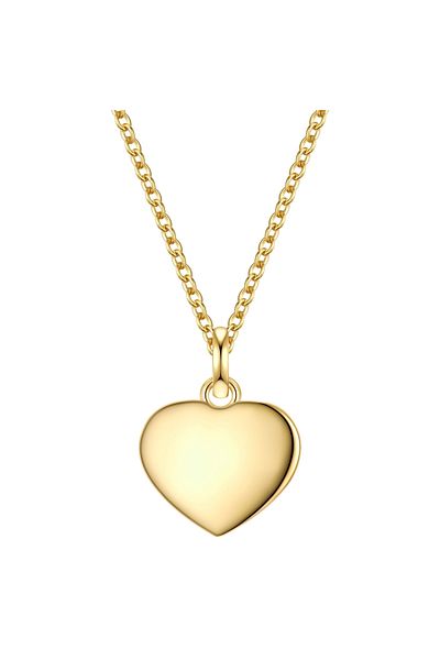 Rafaela Donata Silberhalskette Kette Mit Anhänger Sterling Silber Gelbgold
