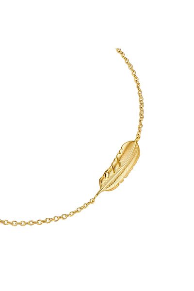 Rafaela Donata Silberarmband Armband Sterling Silber Gelbgold
