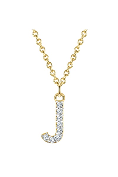 Glanzstücke München Silberhalskette Kette mit Anhänger Sterling Silber gelbgo...