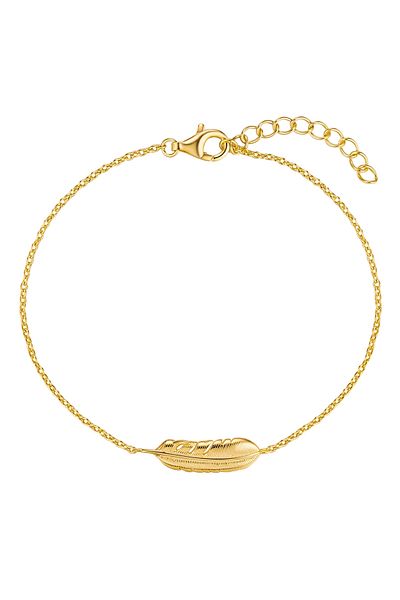 Rafaela Donata Silberarmband Armband Sterling Silber Gelbgold