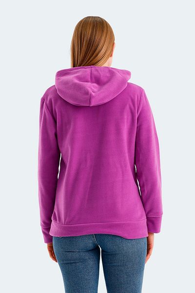 Slazenger Purple Hooded Women's Fleece