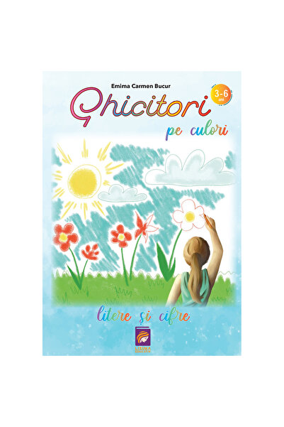 Lizuka Educativ Ghicitori de culoare. Litere și cifre, Emima Carmen Bucur