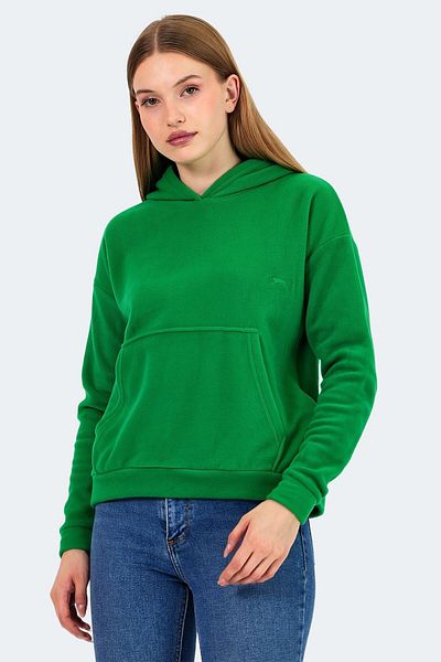 Slazenger Hanorac pentru femei Daily Fleece, verde
