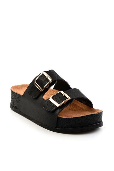 Bambi Black Women's Slippers K04133054109