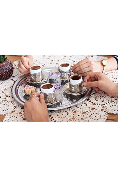 EHA Set of 5, copper pot for sand coffee,