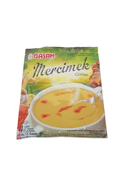 BAŞAK Lentil Soup, Authentic Turkish, Mercimek Corbasi, Basak, 70g