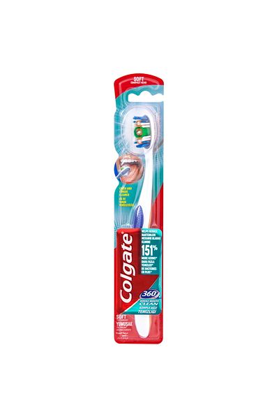 Colgate 360 Whole Mouth Clean Soft Toothbrush Assorted Colour 1 pc