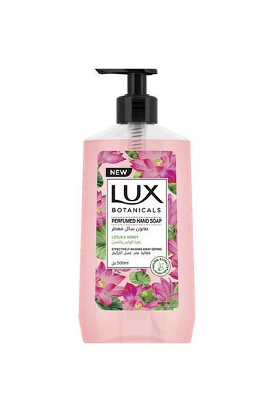 LUX Botanicals Perfumed Hand Wash Glowing Skin Lotus & Honey 500 ml