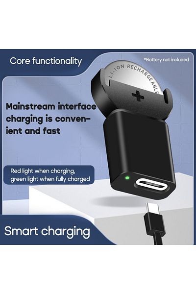 Choice New For Lir2032 Lir1632 Lir2025 Lir2016 Lir2032h Batteries Long-lasting Type-c Lithium Coin Charg...