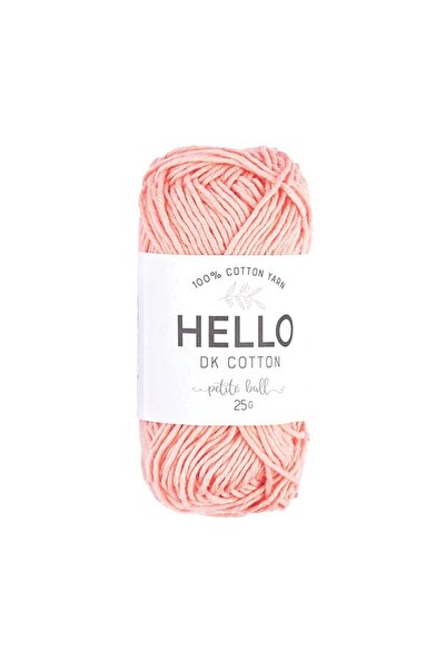 Hello خيوط تريكو قطن DK 25 جرام رقم:110