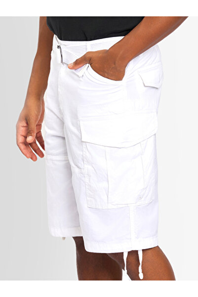 Alessandro Salvarini A. Salvarini Herren Designer Cargo Shorts Cargoshorts kurze Hose Gürtel AS133