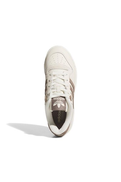 adidas Rivalry Low Women's Brown Detailed White Sports Shoes