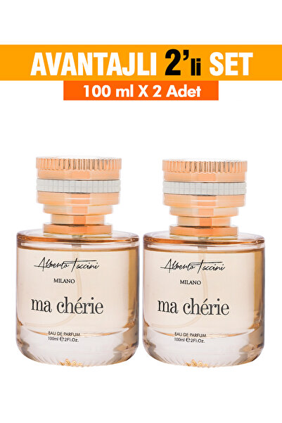 Alberto Taccini 2'Li Set Alberto Taccini Ma Chérie Kadın Parfümü 100 ml