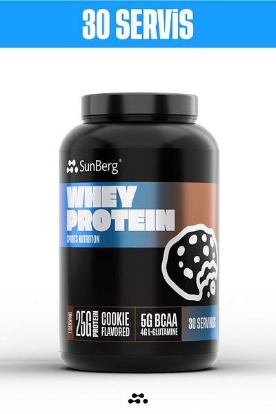SunBerg Whey Protein I Cookies 1050 g - 30 Servings